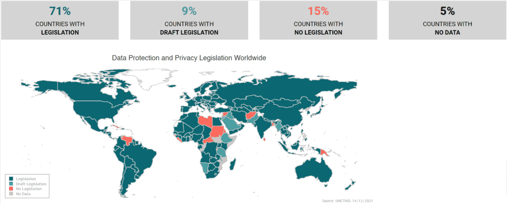 Data Protection and Privacy Legislation Worldwide
