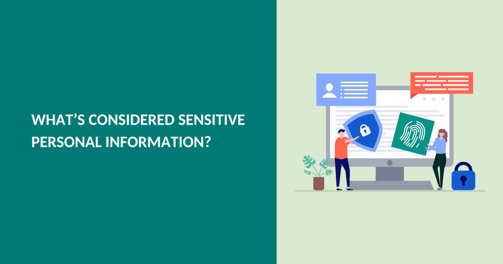 What is a sensitive personal information