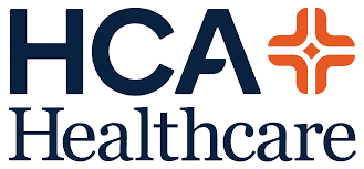 HCA Healthcare's logo on a white background.