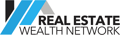 Real Estate Wealth Network's logo on a white background.