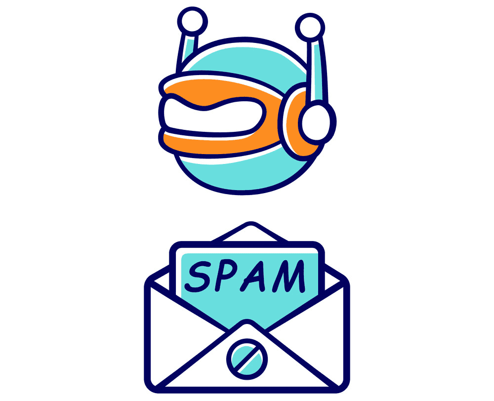 Spambot's logo on a white background.